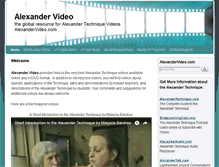 Tablet Screenshot of alexandervideo.com
